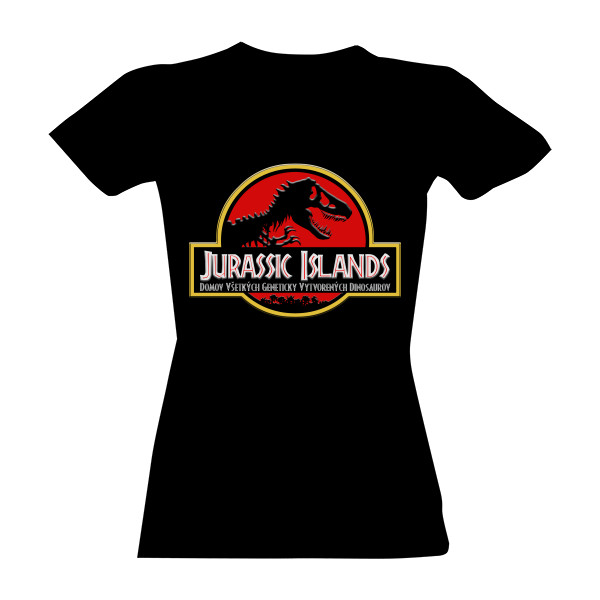 Tričko s potlačou "Jurassic Islands"