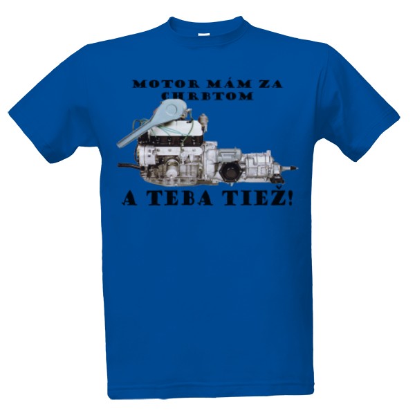Tričko s potlačou "MOTOR ŠKODA" 