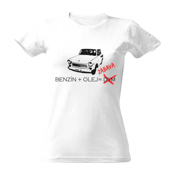 Tričko s potlačou "TRABANT 2T" 